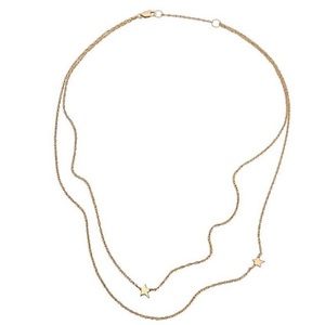 Jennifer Zeuner Double Star Necklace